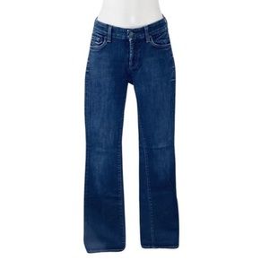 7 for all Mankind 7FAM Kimmie Dark Wash bootcut jeans 26